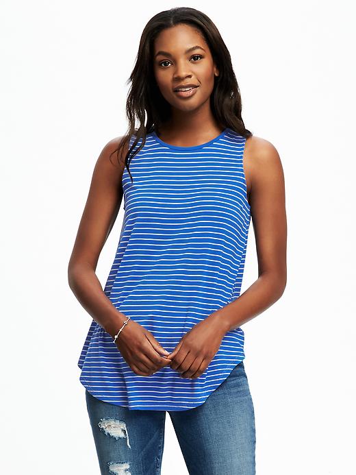 View large product image 1 of 1. High-Neck Tank for Women