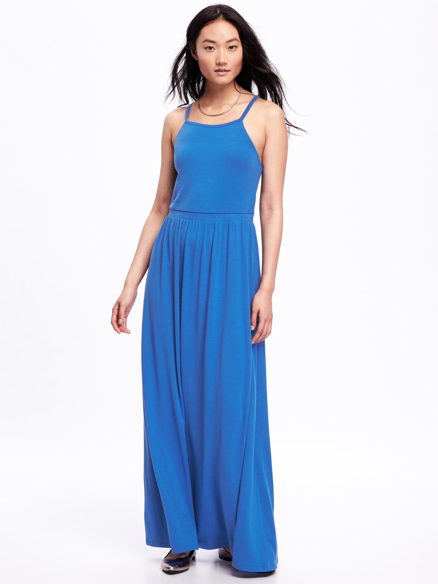 Old navy high shop neck maxi dress