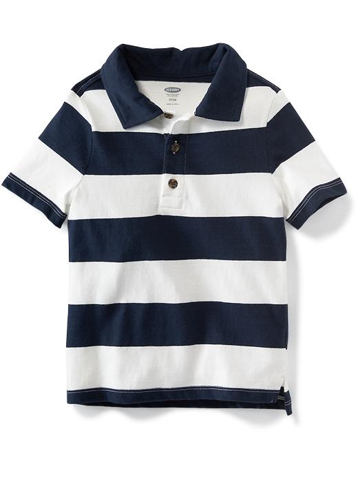 View large product image 1 of 1. Striped Polo for Toddler Boys