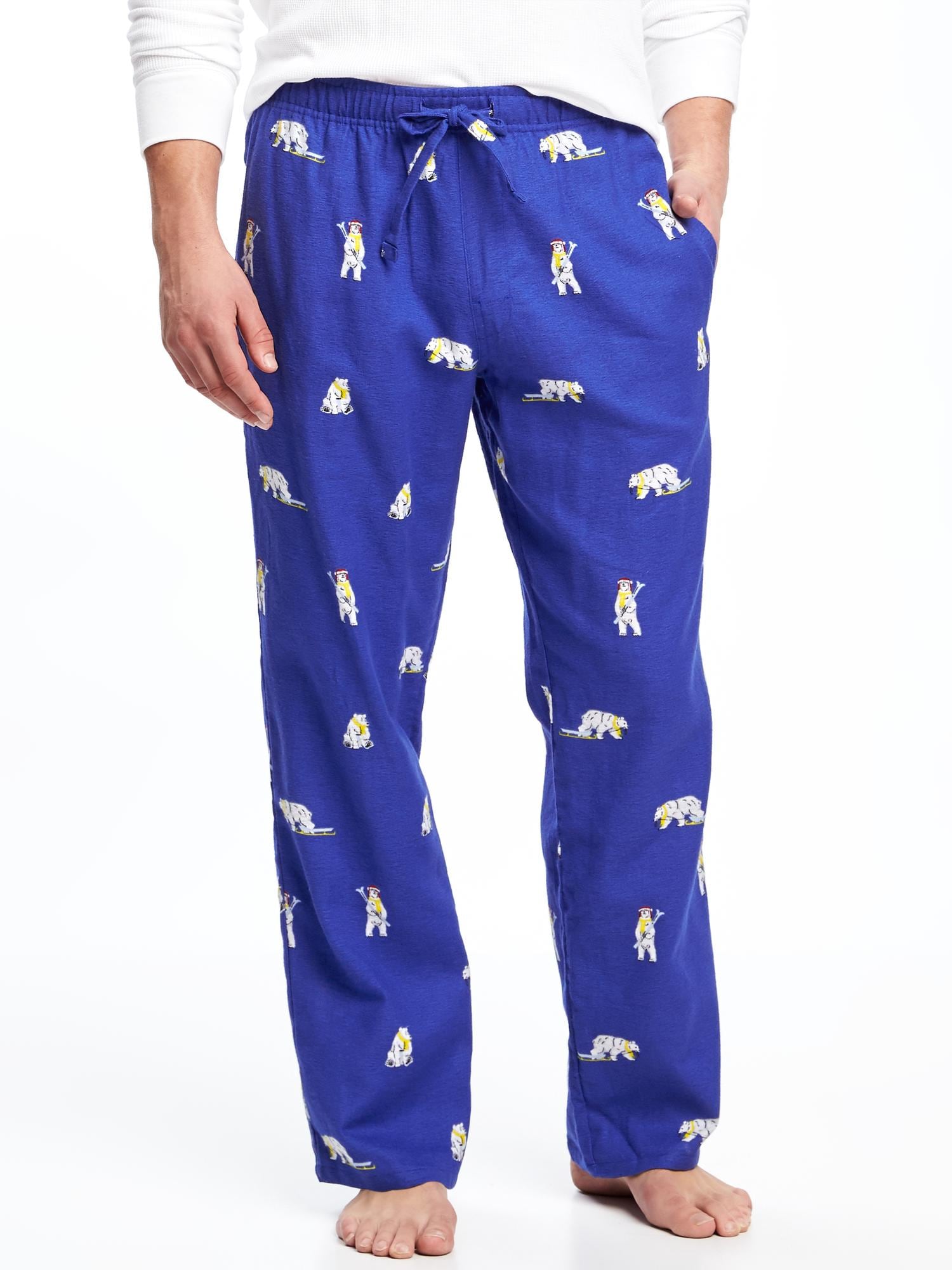 Patterned Flannel Sleep Pants for Men | Old Navy