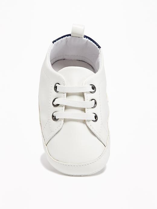 Image number 2 showing, Faux-Leather Sneakers for Baby