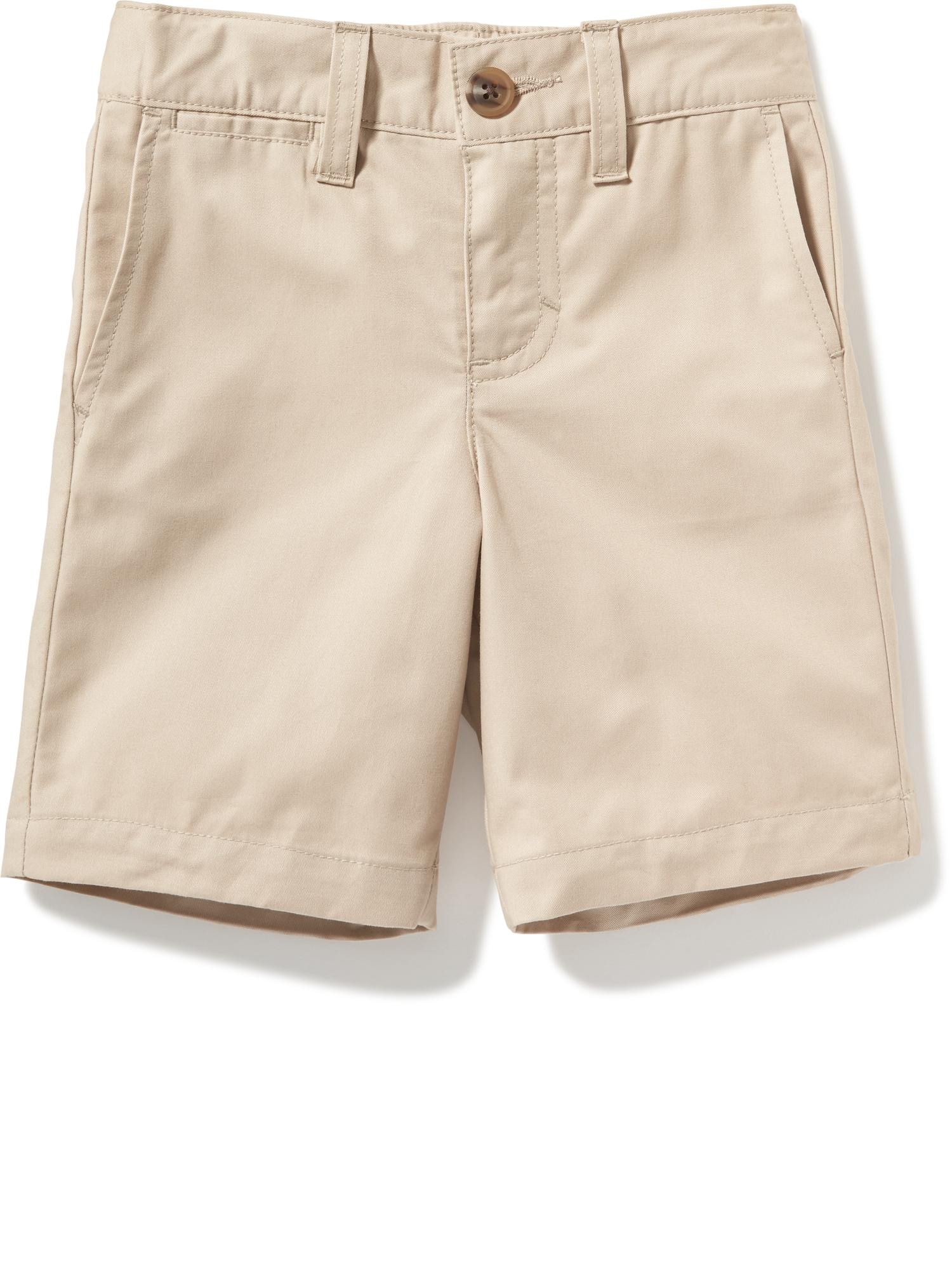 Uniform Flat-Front Twill Shorts for Toddler Boys | Old Navy