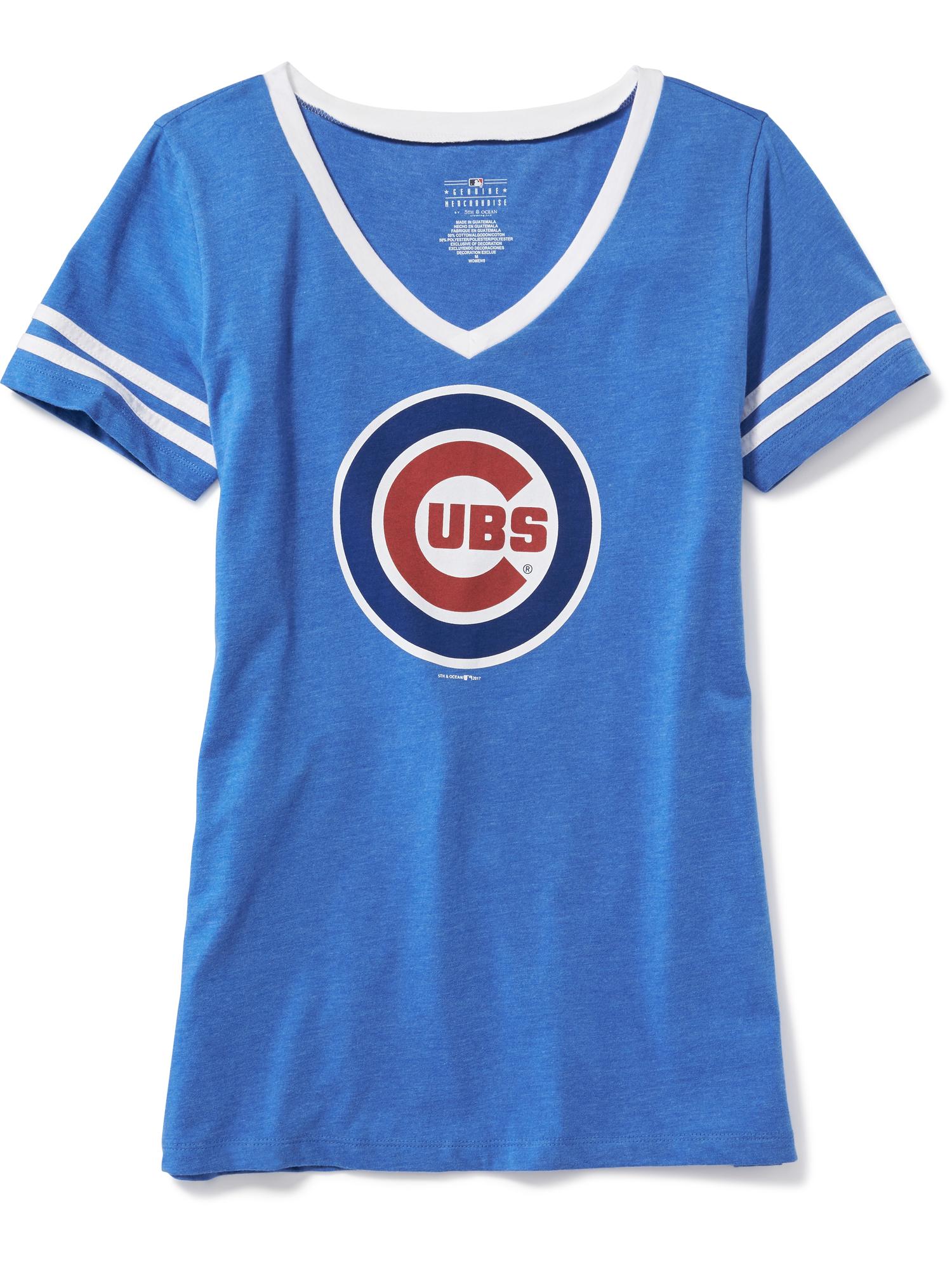 St. Louis Cardinals Shirt Womens Medium Blue Vneck Tshirt MLB