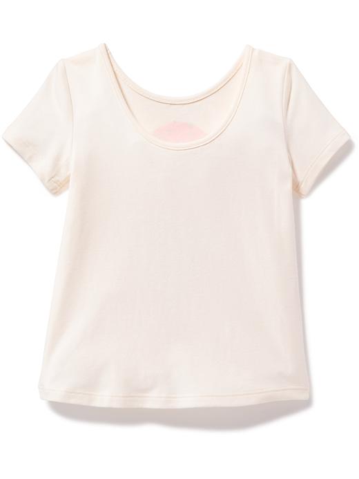 View large product image 2 of 2. Ice Cream Ballerina-Scoop Tee for Toddler Girls