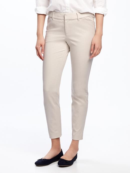 View large product image 1 of 2. Mid-Rise Pixie Ankle Pants for Women