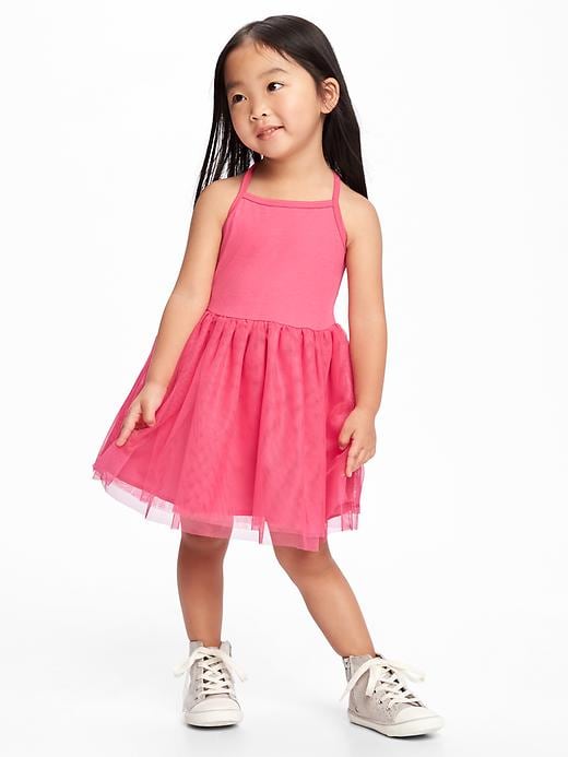 View large product image 1 of 2. Tutu Tank Dress for Toddler Girls