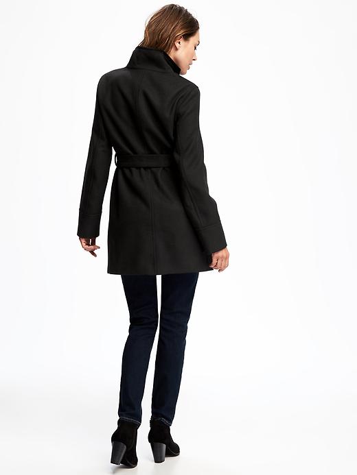 Maternity FunnelNeck Coat Old Navy