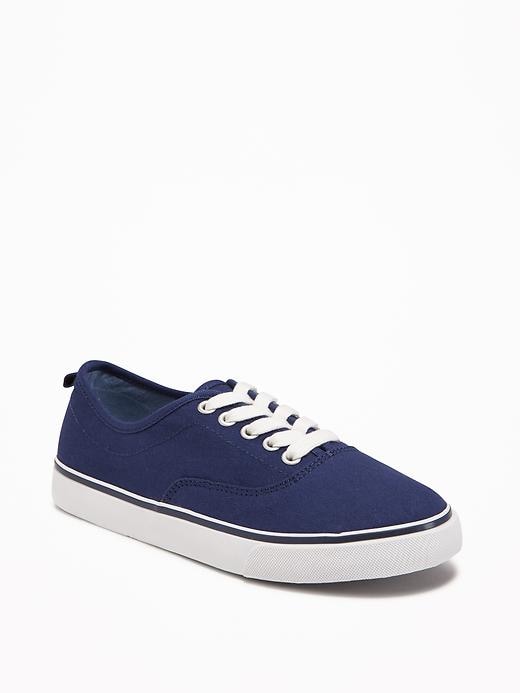 Canvas Lace-Up Sneakers for Boys | Old Navy