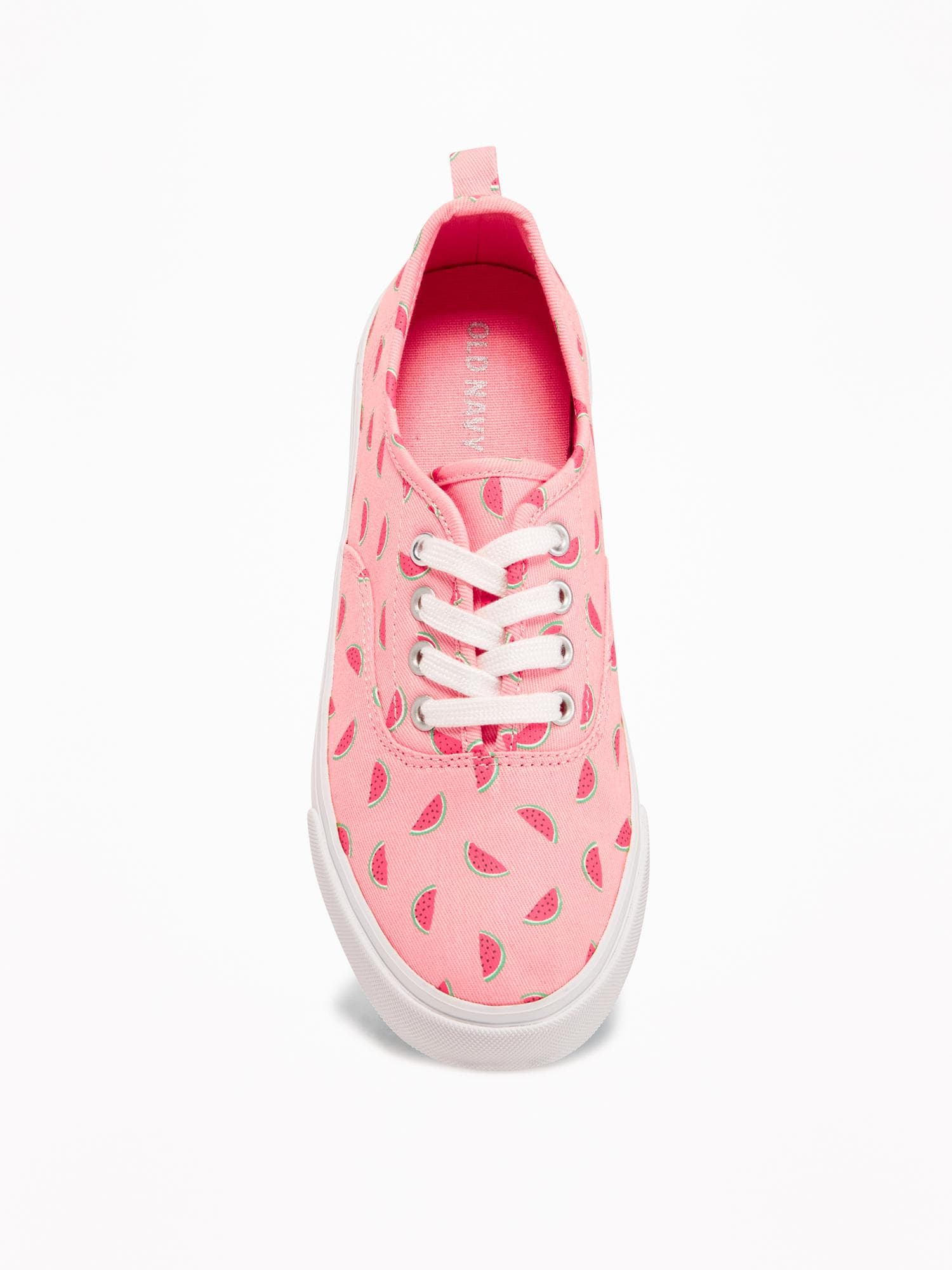 Canvas LaceUp Sneakers for Girls Old Navy