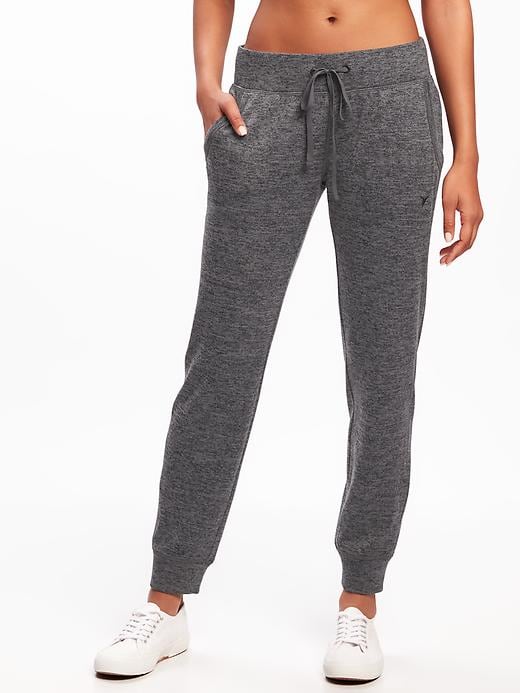 Mid-Rise Sweater-Knit Joggers for Women | Old Navy
