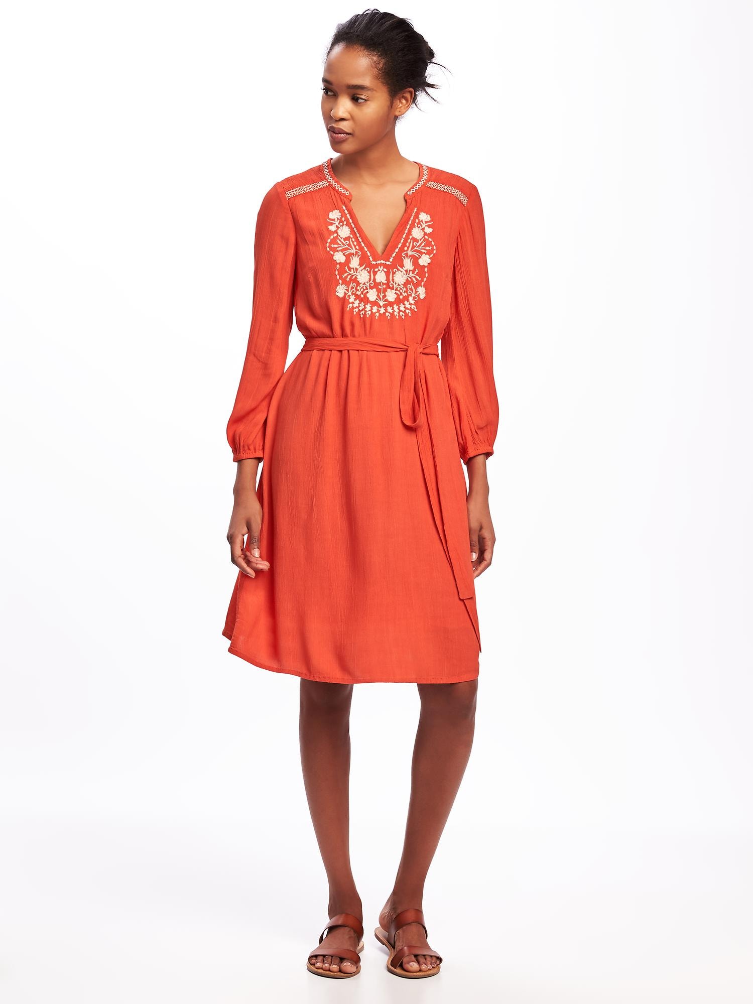 Embellished sales swing dress