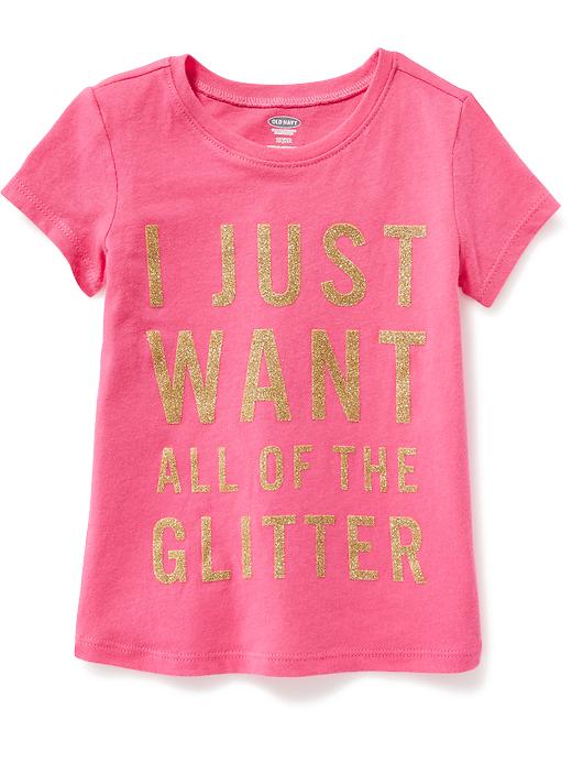 Graphic Crew-Neck Tee for Toddler Girls | Old Navy