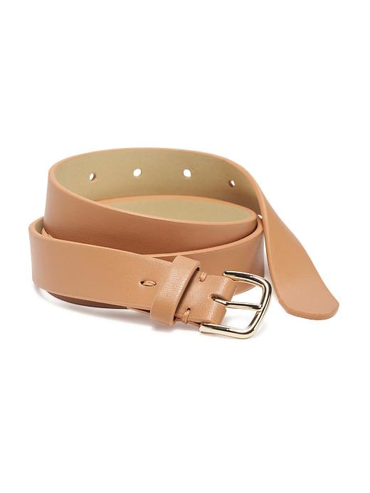 Faux-Leather Belt For Women (1