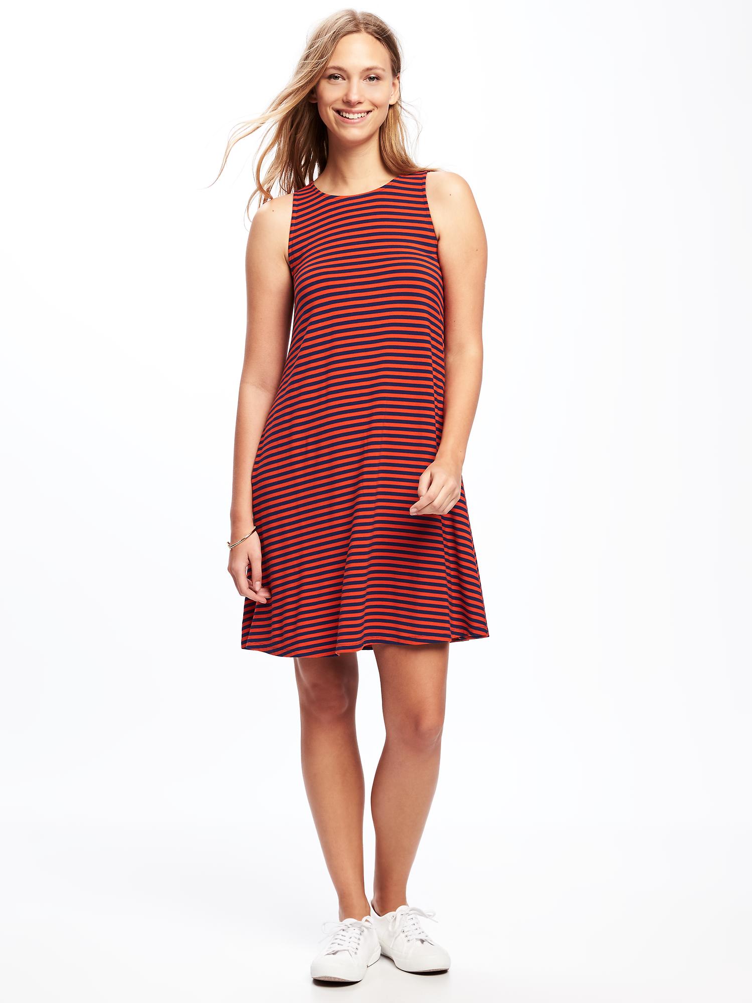 Jersey Swing Dress for Women Old Navy