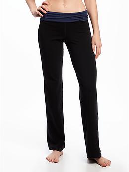 I swear by these $44 Old Navy yoga pants that look like slacks and