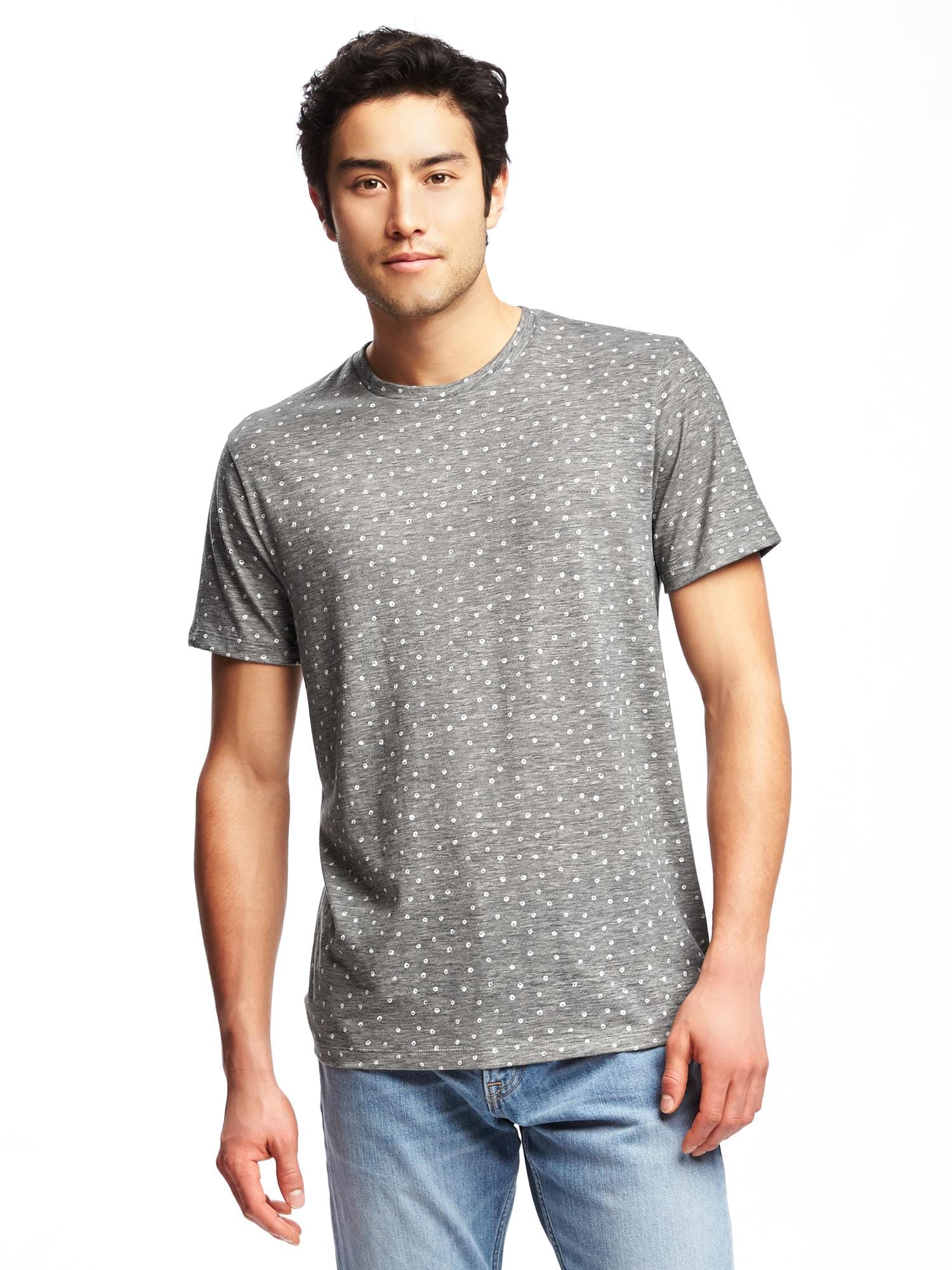 Patterned Crew-Neck Tee for Men | Old Navy