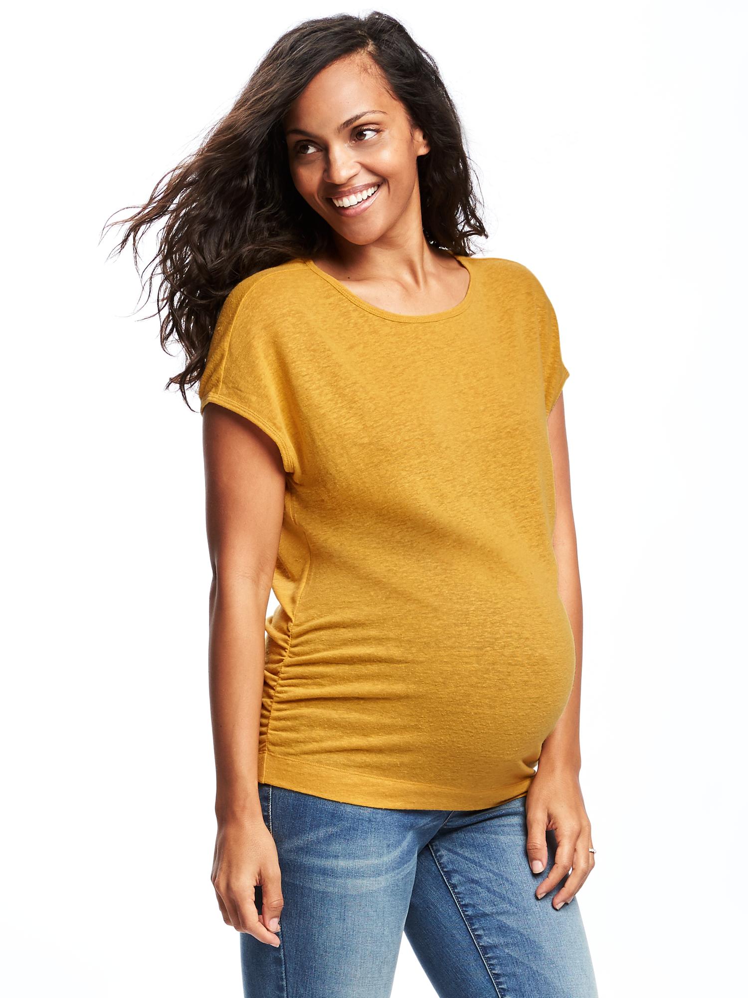 Maternity DolmanSleeve Cocoon Tee Old Navy