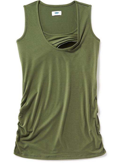 Image number 5 showing, Maternity Fitted Nursing Tank