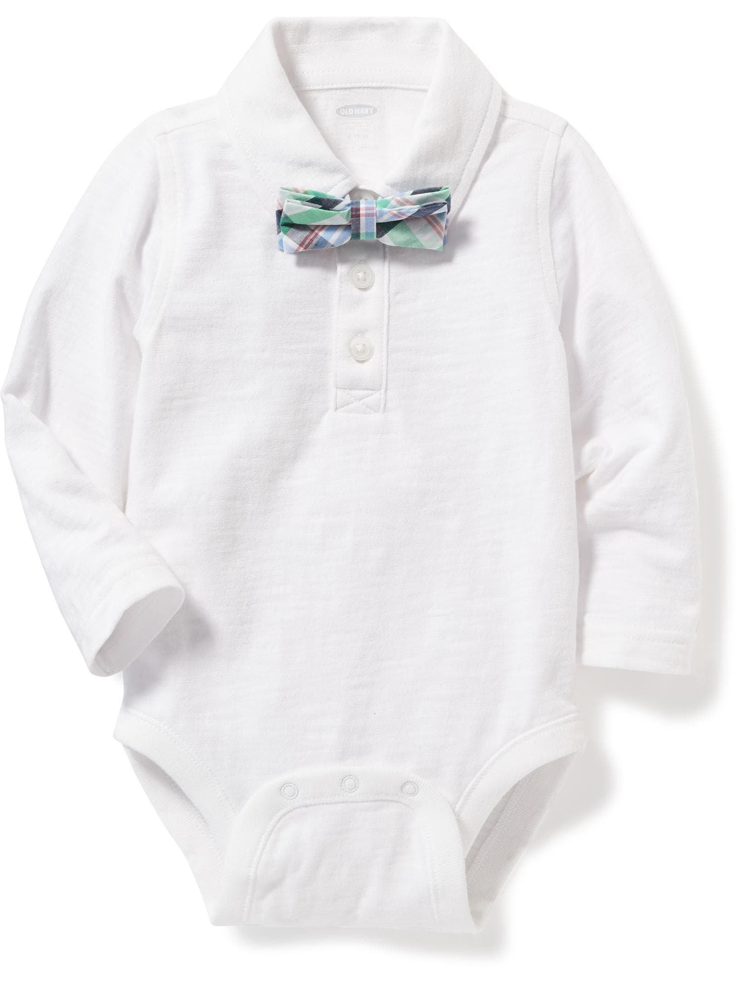 Polo BowTie Bodysuit for Baby Old Navy