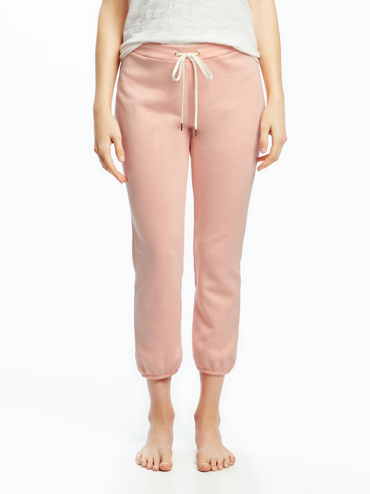 French-Terry Capri Sleep Joggers For Women Old Navy, 52% OFF