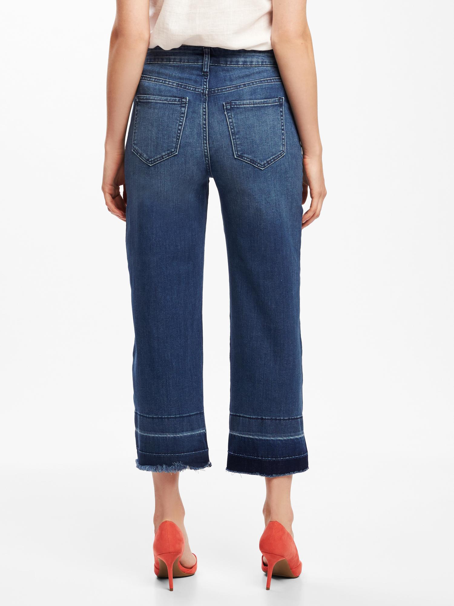 High Rise Wide Leg Jeans for Women Old Navy