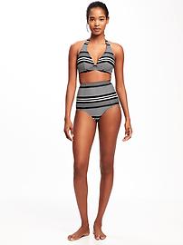 View large product image 3 of 3. High-Waisted Swim Bottoms for Women
