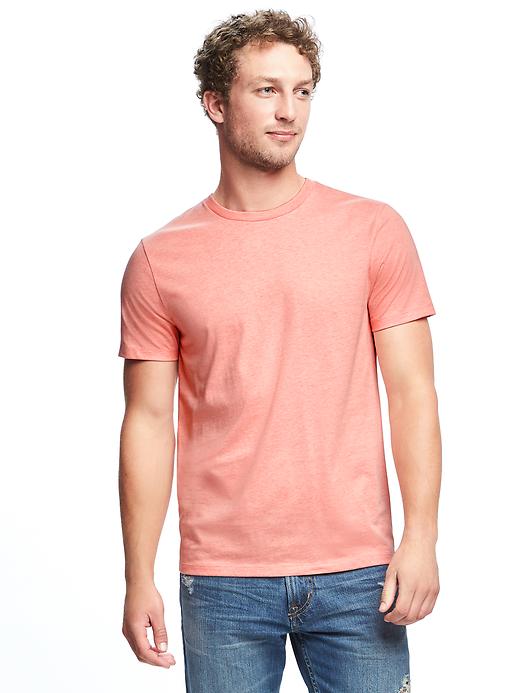 View large product image 1 of 1. Soft-Washed Crew-Neck T-Shirt for Men