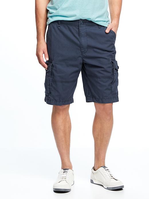 Canvas Cargo Shorts for Men (10 1/2