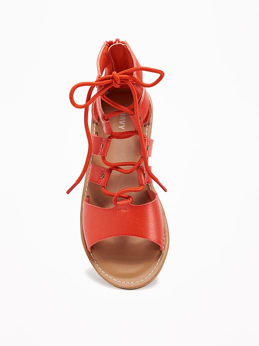 Lace-Up Gladiator Sandals for Girls | Old Navy