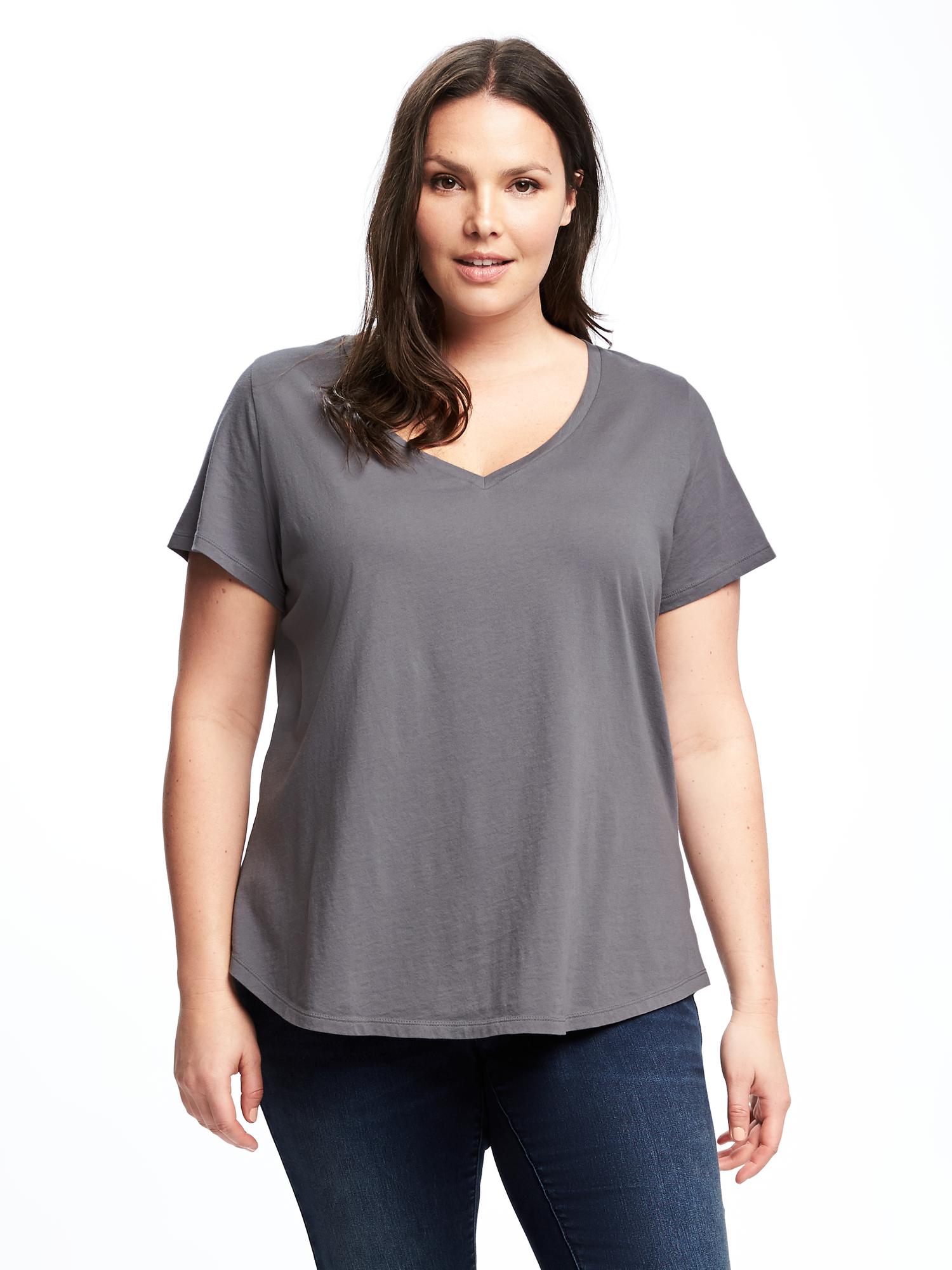 EveryWear Plus-Size V-Neck Tee | Old Navy