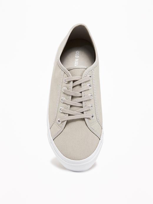 Image number 2 showing, Canvas Sneakers for Women