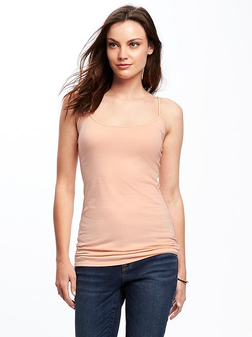 Image number 1 showing, First-Layer Fitted Cami Tunic for Women