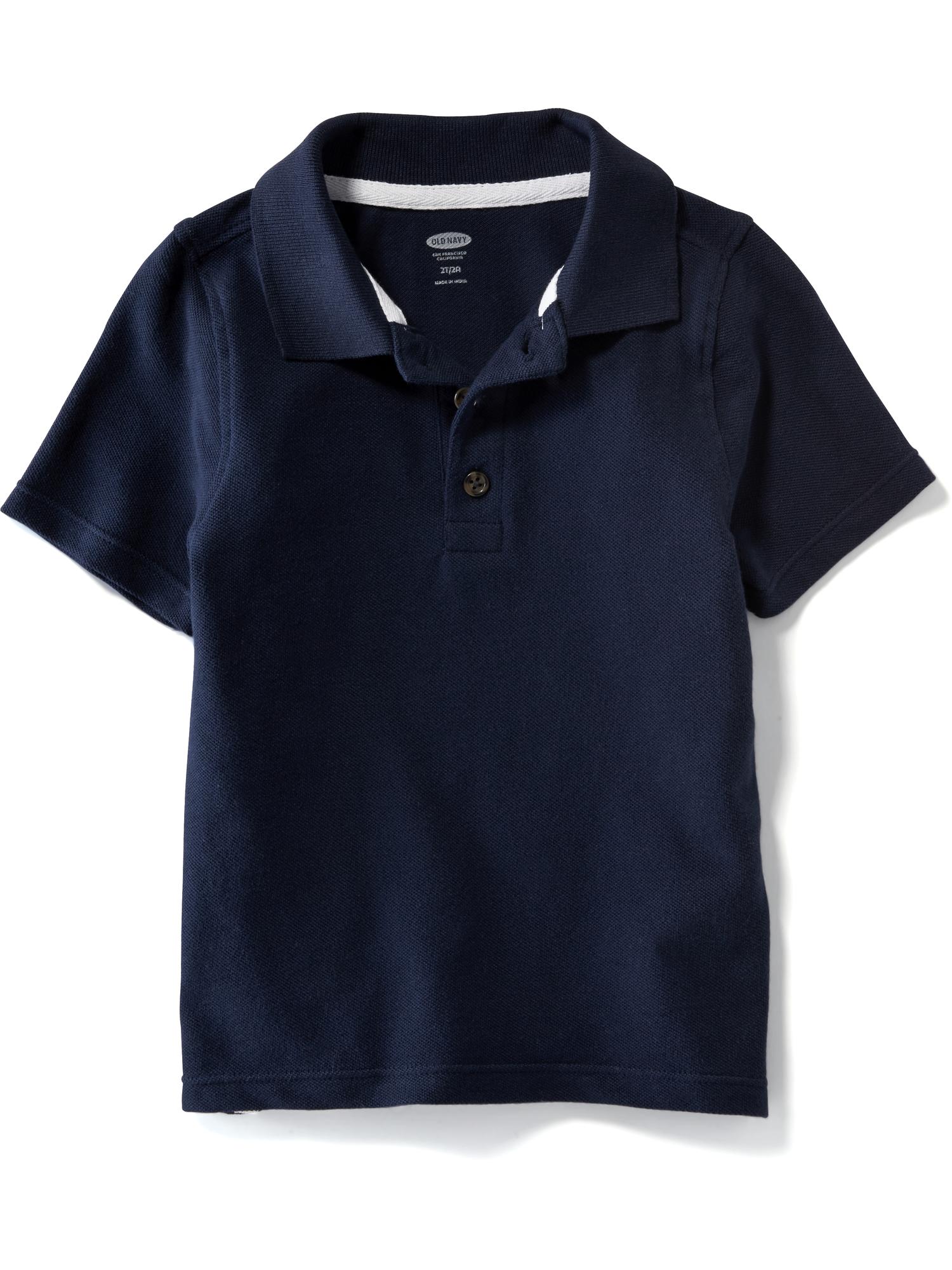 Uniform Pique Polo for Toddler Boys | Old Navy