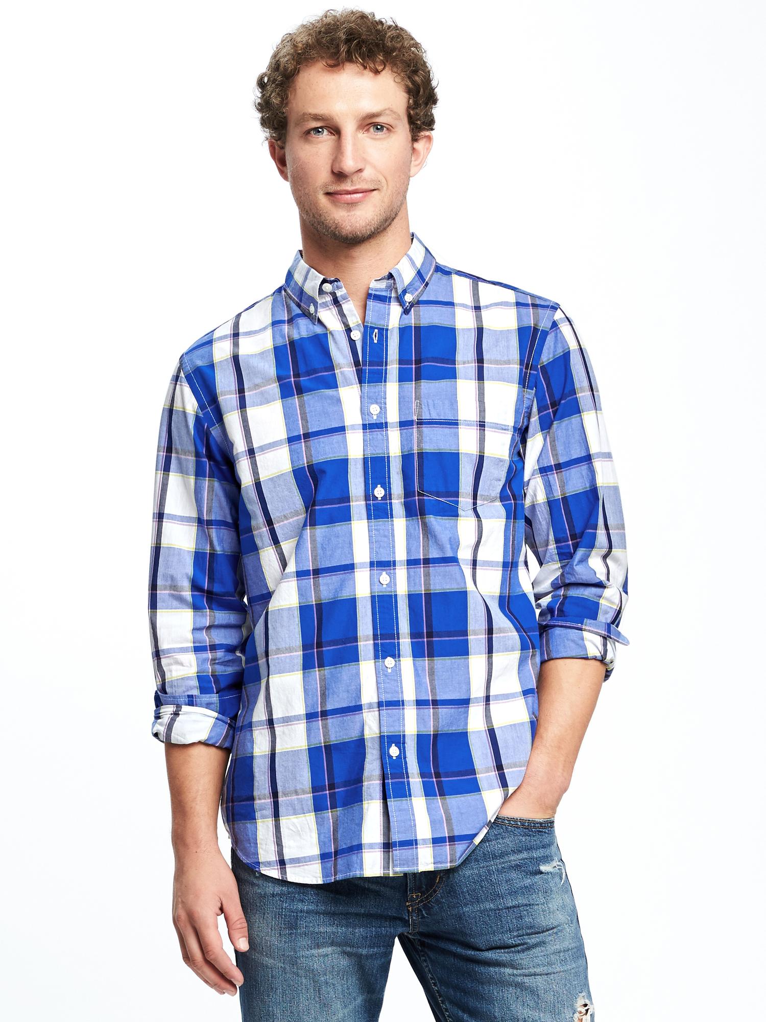 Regular-Fit Soft-Washed Classic Shirt For Men | Old Navy