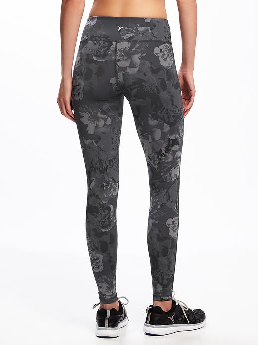 Mid-Rise Printed Compression Leggings for Women | Old Navy