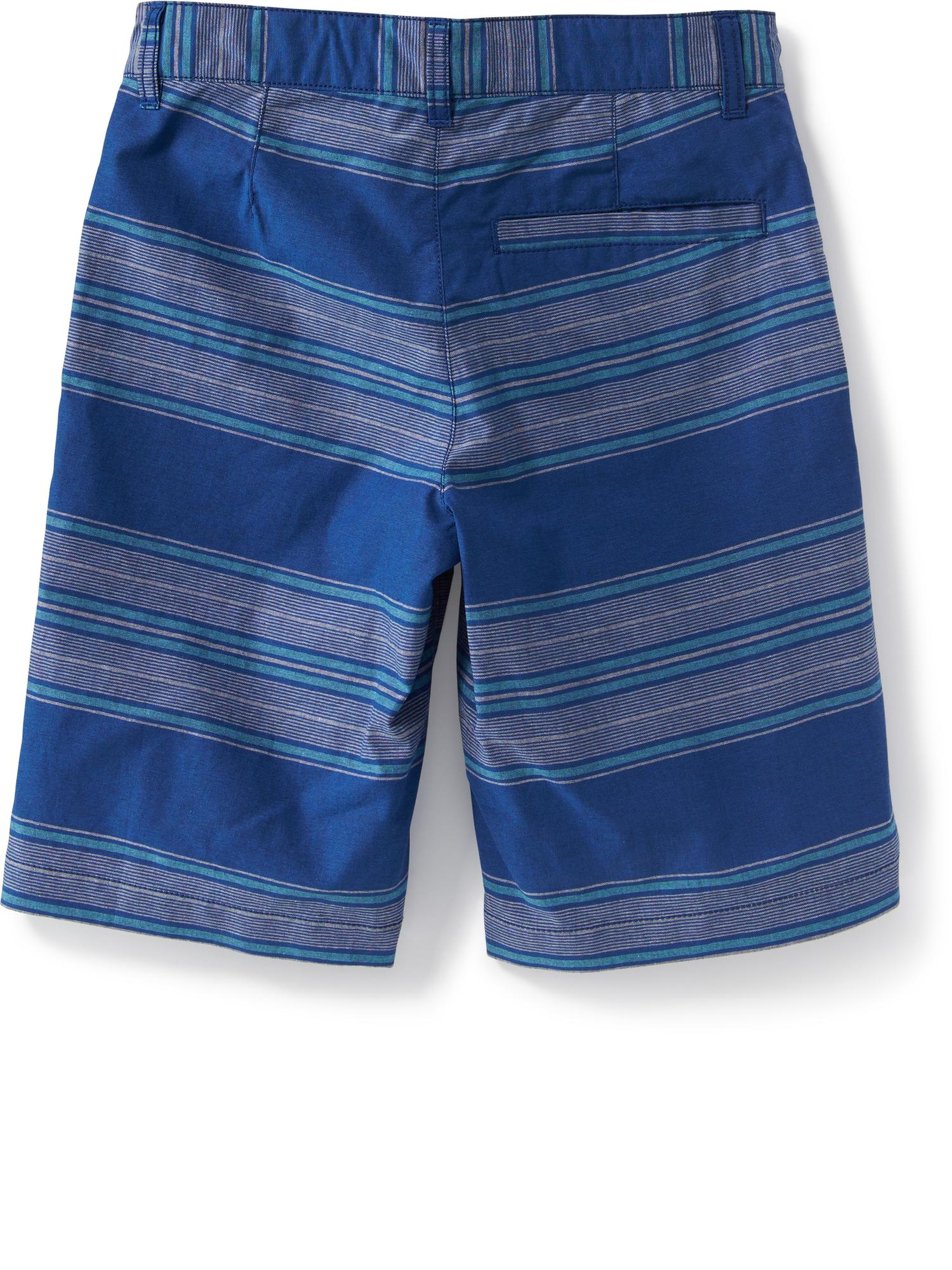 Flat-Front Madras Shorts For Boys | Old Navy