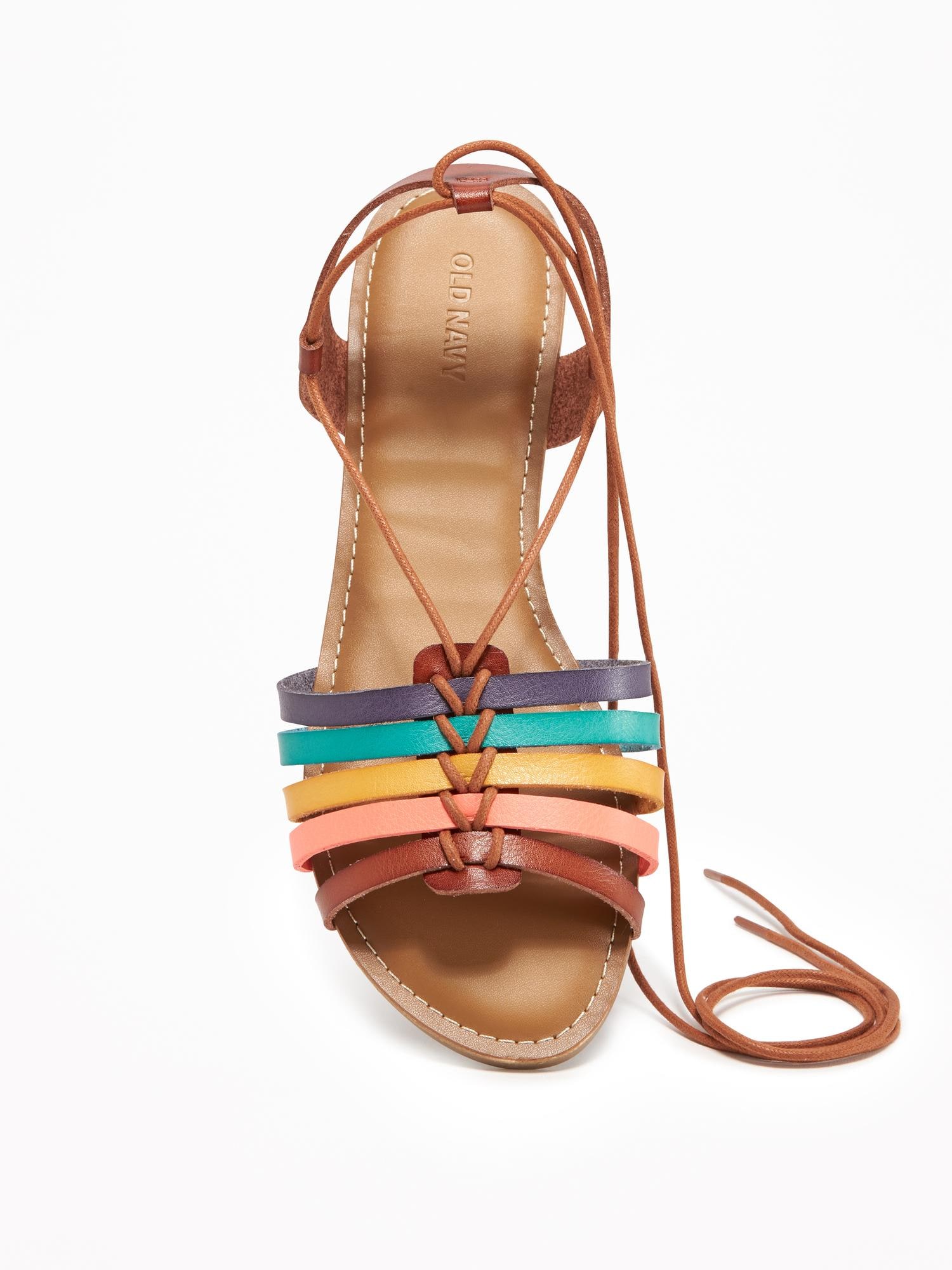 Lace Up Huarache Sandals for Women Old Navy