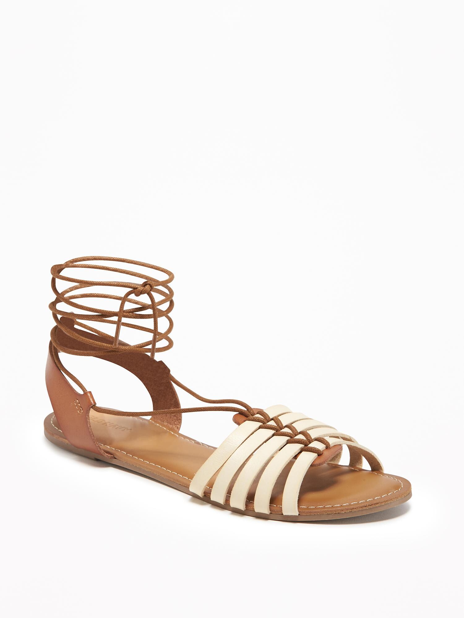 Lace Up Huarache Sandals for Women Old Navy