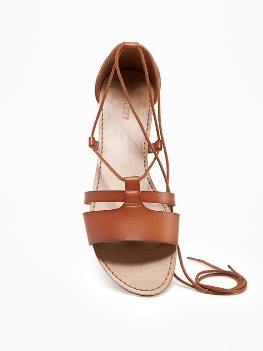 Image number 3 showing, Lace-Up Sandals for Women