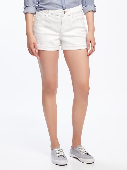 View large product image 1 of 3. Clean-Slate Boyfriend Shorts for Women (3")