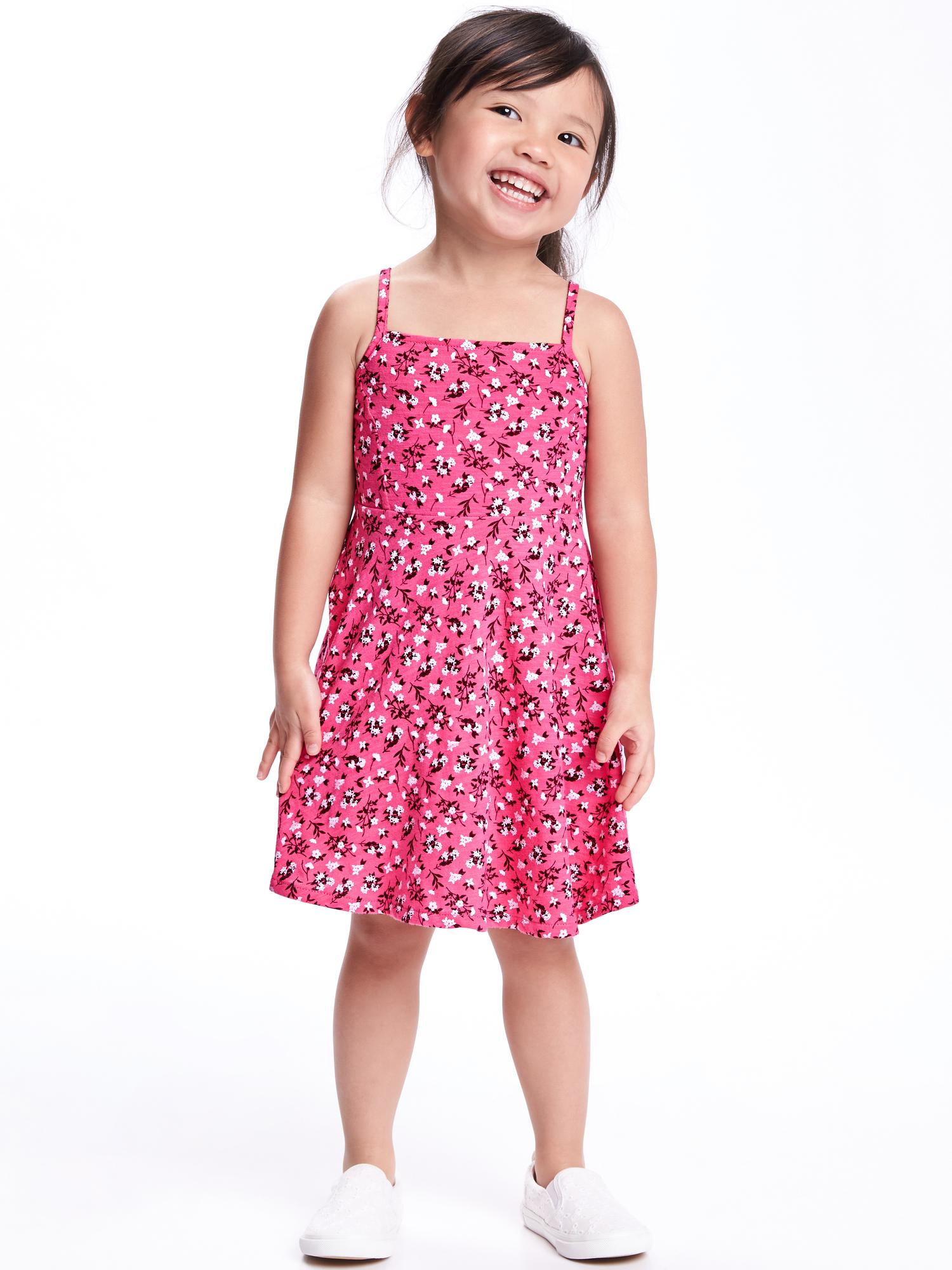 Floral-Print Fit & Flare Cami Dress for Toddler | Old Navy