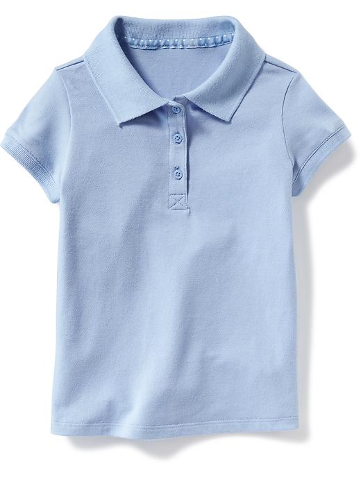 View large product image 1 of 1. Uniform Pique Polo for Toddler
