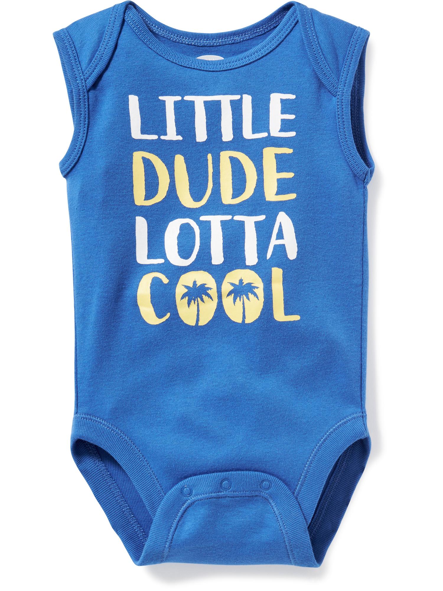 Graphic Tank Bodysuit for Baby Old Navy