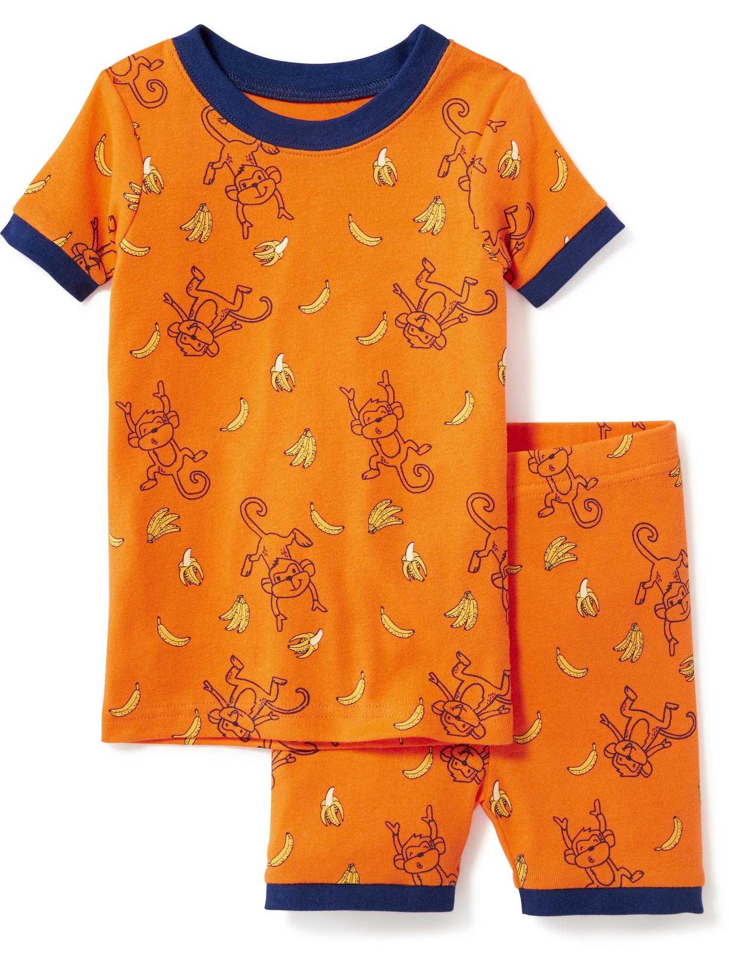 2Piece MonkeyGraphic Sleep Set for Toddler & Baby Old Navy