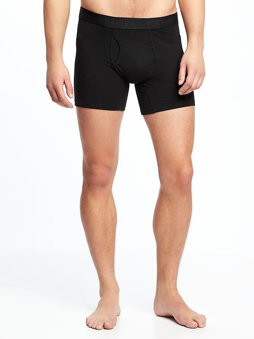 View large product image 2 of 2. Soft-Washed Boxer Briefs 3-Pack -- 6.25-inch inseam