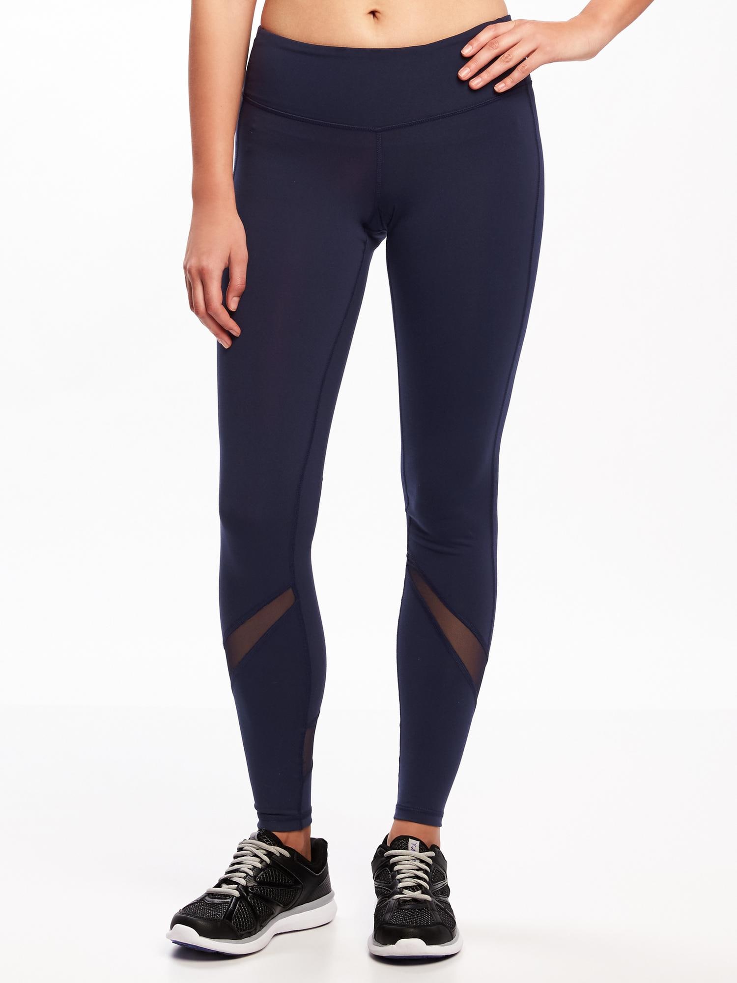 Mid-Rise Compression Leggings for Women | Old Navy