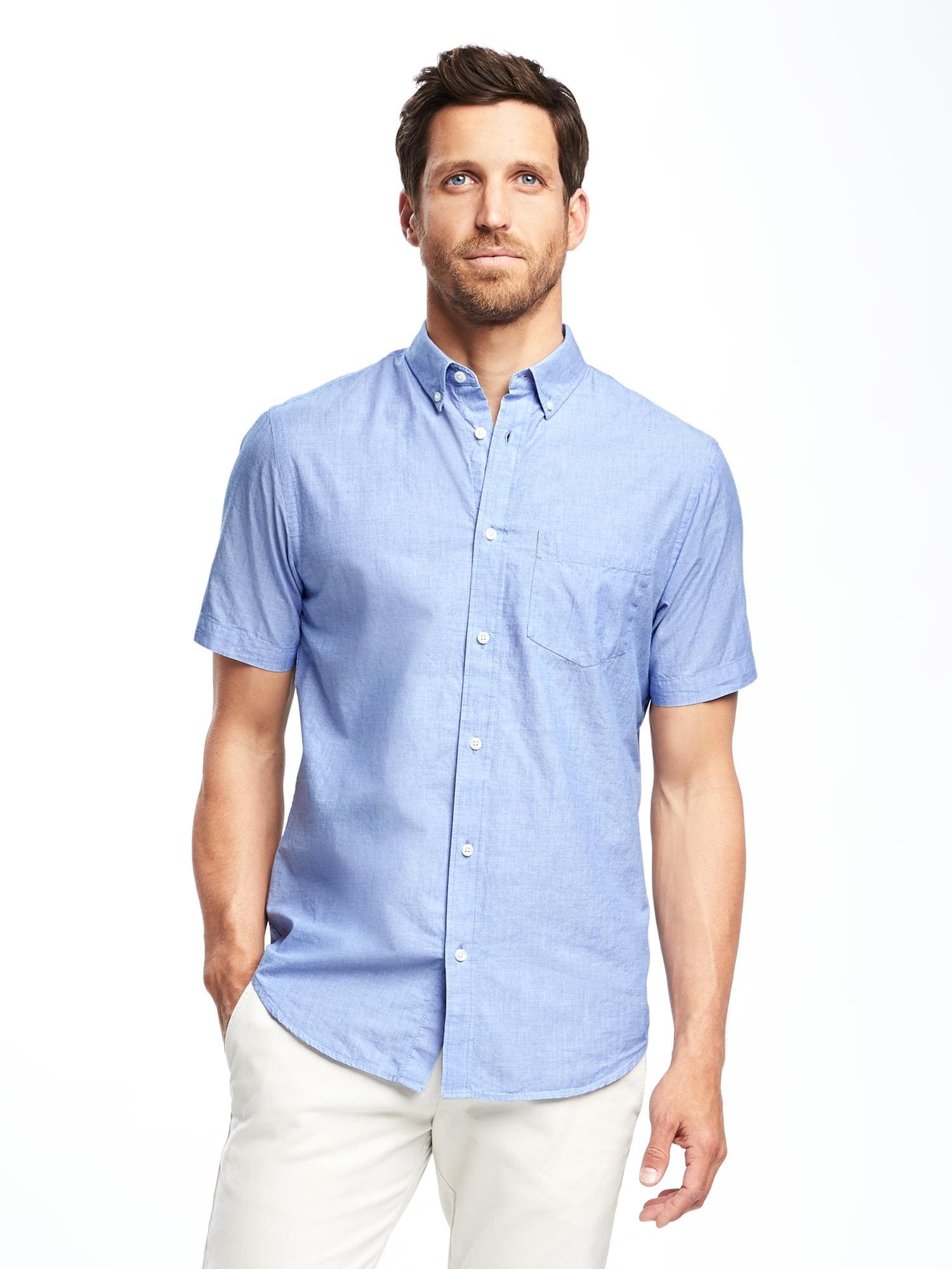 Slim-Fit Classic Shirt For Men | Old Navy