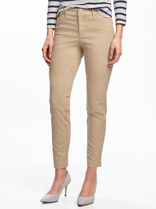 Mid-Rise Pixie Chinos for Women | Old Navy