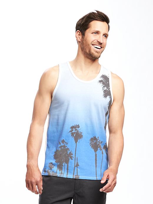 View large product image 1 of 1. Graphic Tank for Men