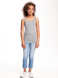 View large product image 4 of 5. Fitted Jersey Tank for Girls